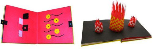 One Red Dot pop-up book