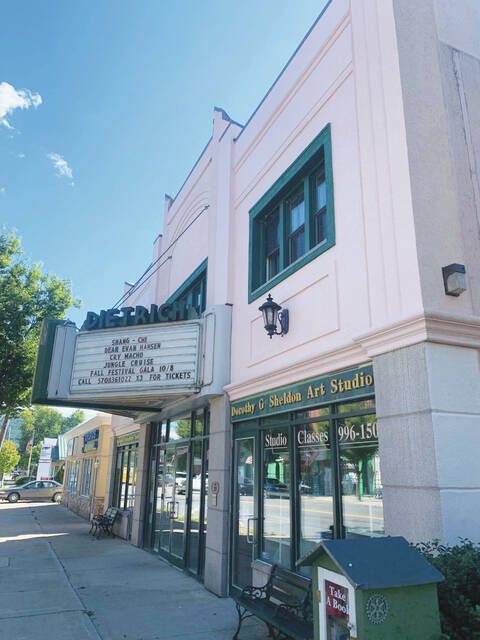 , 202403130492684 web1 Dietrich Theater front with Film Festival on Marquee