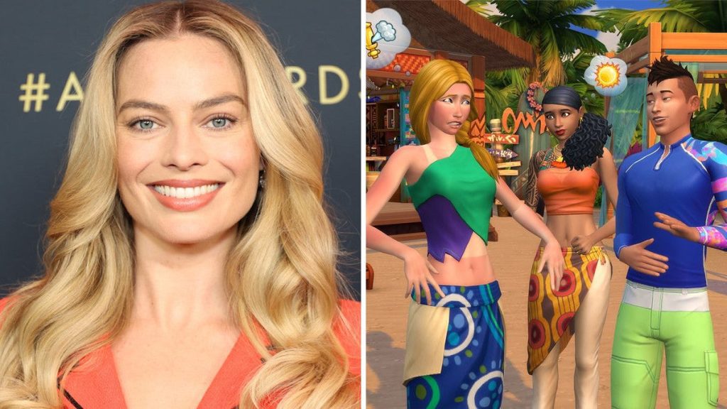 , 202403Margot Robbie and The Sims