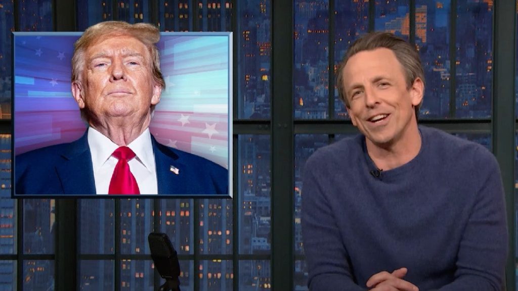 , 202403seth meyers trump court