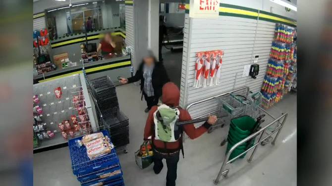 Click to play video: Shoplifting on the rise