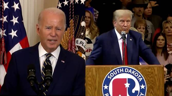 Click to play video: Biden and Trump clinch nominations, setting up election rematch