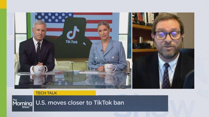 Click to play video: U.S. passes bill that could ban TikTok