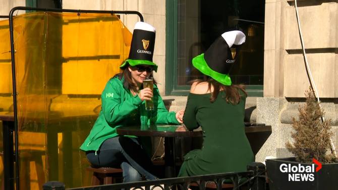 Click to play video: Calgary to warm up for Saint Patrick’s Day