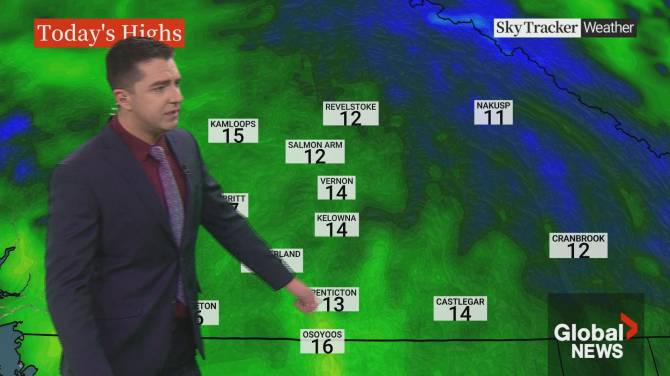 Click to play video: Global Okanagan Weather: March 15, 2024