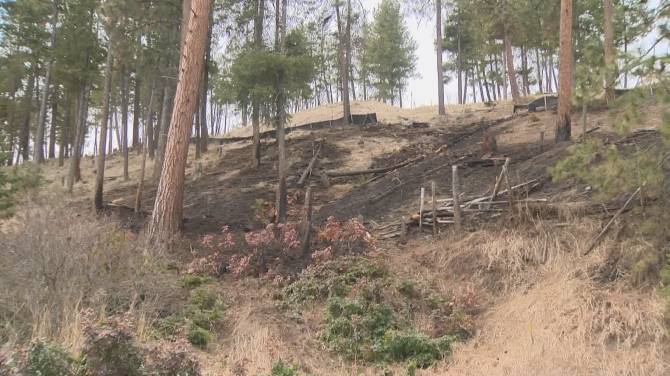 Click to play video: Grass fires spark in dry spring conditions