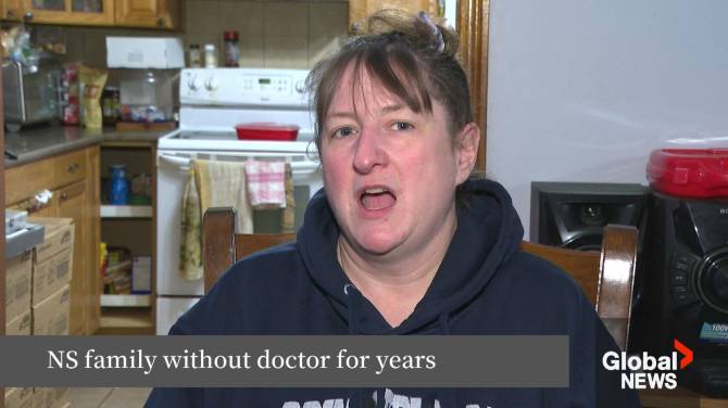 Click to play video: Code Critical: How a N.S. woman without a family doctor prays her family ‘doesn’t get sick’
