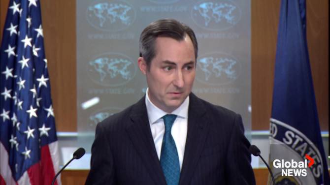 Click to play video: U.S. will continue to hold Houthis accountable after 1st fatal Red Sea attack: State Department