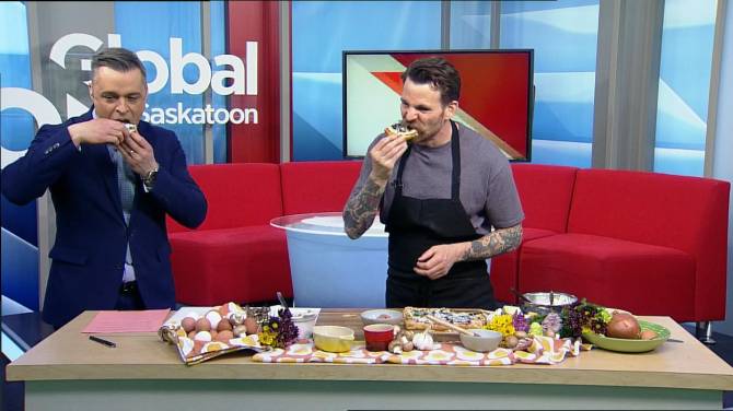 Click to play video: Teeing up Easter in a tasty way with chef Dale MacKay