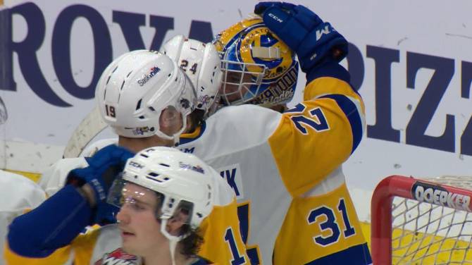 Click to play video: Saskatoon Blades get ready for Raiders round one playoffs