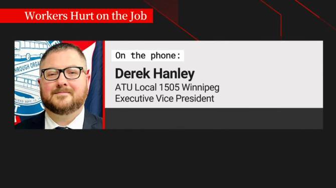 Click to play video: Workplace injuries on the rise, as Manitoba unions raise concerns over safety