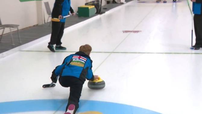 Click to play video: Edmonton Blind Curling Club provides opportunity for athletes