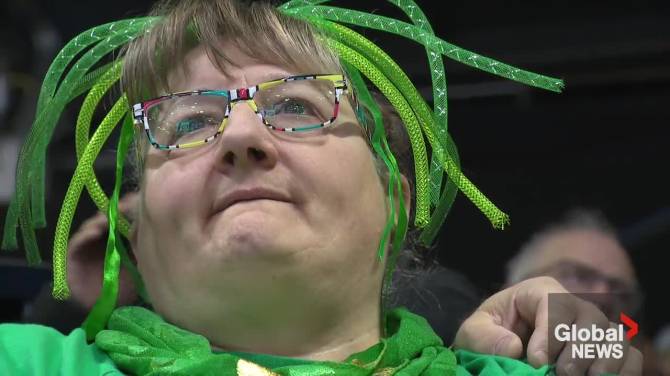 Click to play video: Curling fans young and old take in the 2024 Brier in Regina