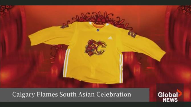 Click to play video: Calgary Flames celebrating South Asian community this weekend