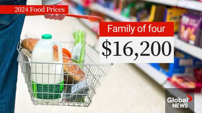 Click to play video: Experts are anticipating an increase in overall grocery store prices