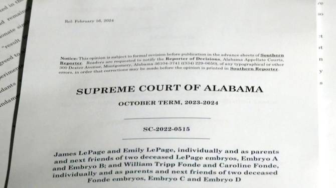 Click to play video: Alabama Supreme Court ruling on IVF puts reproductive rights back into spotlight