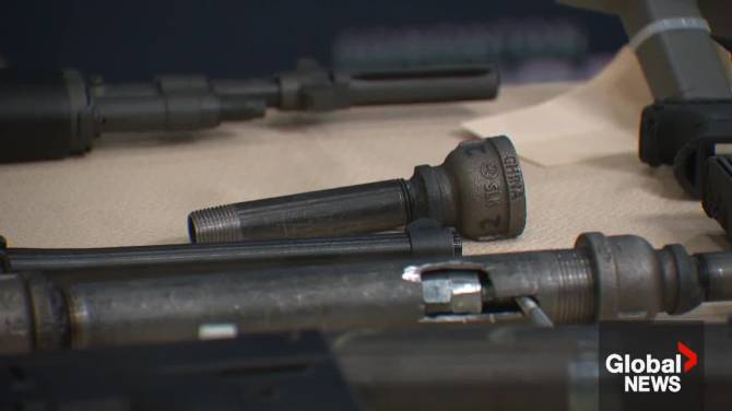 Click to play video: More than 40 charges laid in Edmonton 3D printed firearms seizure