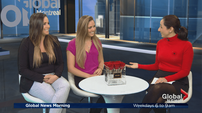 Click to play video: Les Canadiennes face off against a Chinese team at the Bell Centre