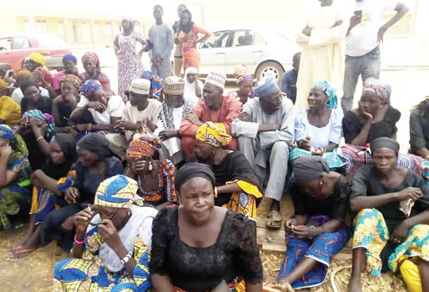 , 202104Chibok girls families