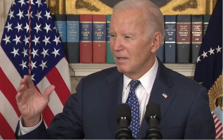 , 202402Biden press conference angry