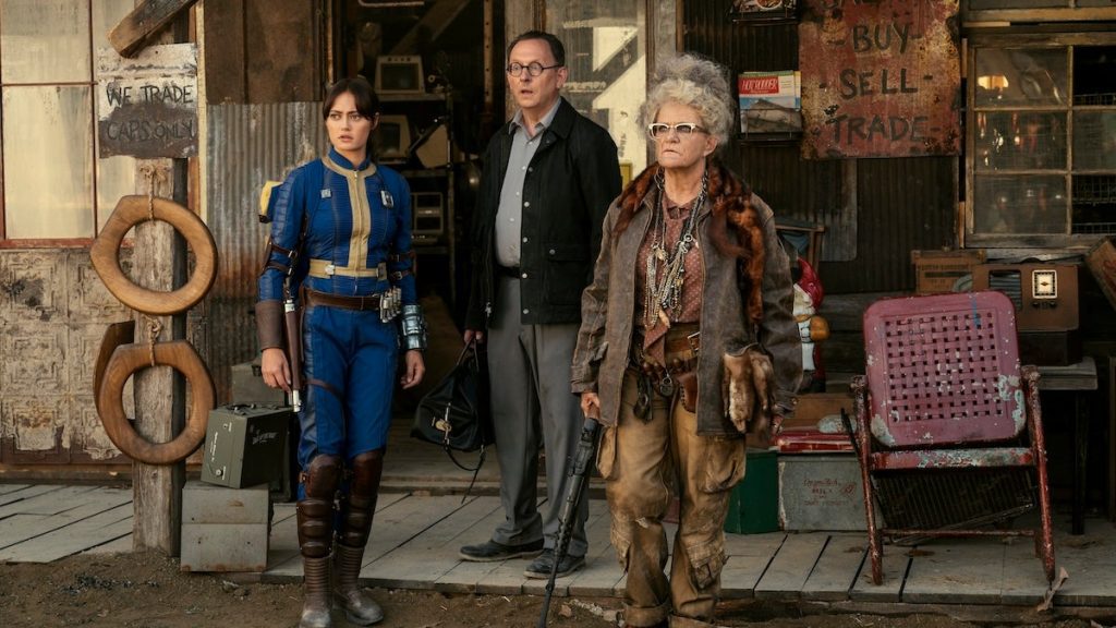 , 202404fallout ella purnell michael emerson dale dickey jojo whilden prime video