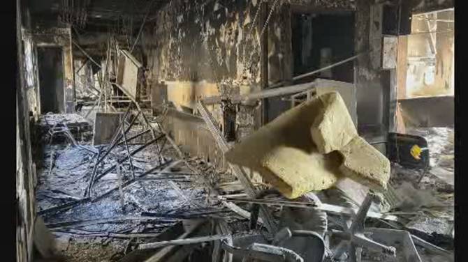 Click to play video: Gaza crisis: Al-Shifa Hospital in shambles after Israeli raid