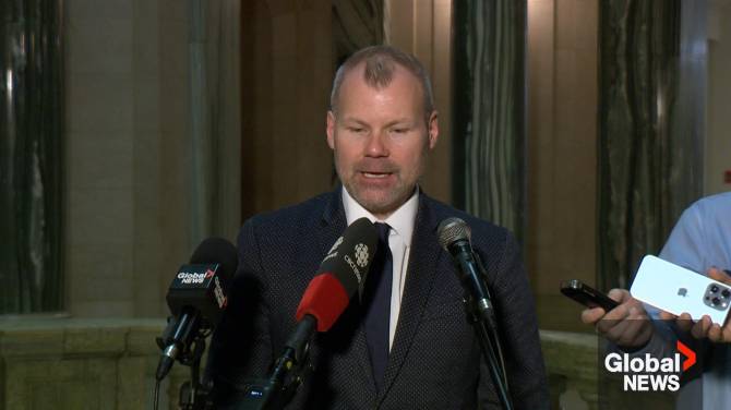 Click to play video: Saskatchewan ‘won’t predict’ how federal government will react to legislation blocking carbon tax collection, minister says