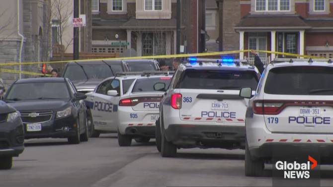 Click to play video: Man dead after daytime shooting in Brampton