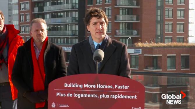 Click to play video: Recession fears: Trudeau says there’s ‘room to respond’ because feds have been ‘so fiscally responsible’